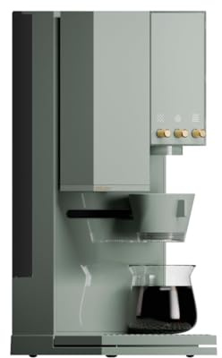 xBloom Studio – Kaffeevollautomat 3-in-1 mit integriertem Mahlwerk, Waage und 3 Automationsstufen – Premium Filterkaffeemaschine als vielseitige Kaffeemaschine in Sage Green x Gold 220-240V