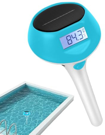 Medidor De Temperatura De Piscina, Probador Impermeable Solar Inalámbrico, Pantalla Digital Fácil De Leer, Accesorio De Spa Exterior E Interior, Dispositivo De Ahorro De Energía Fiable,