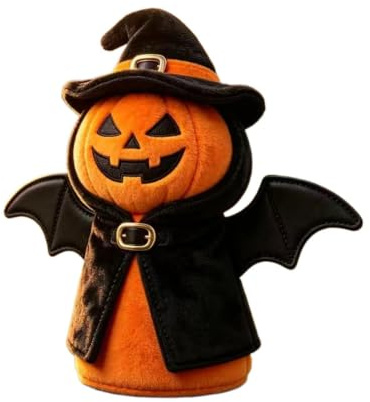 Housses Amusantes De Clubs De Golf Protecteur Souple Halloween Sorcière