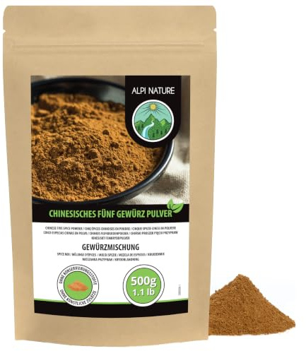 Alpi Nature Kinesiskt Fem Kryddor Pulver 500g, Kinesisk Krydda, Fem Kryddor Pulver