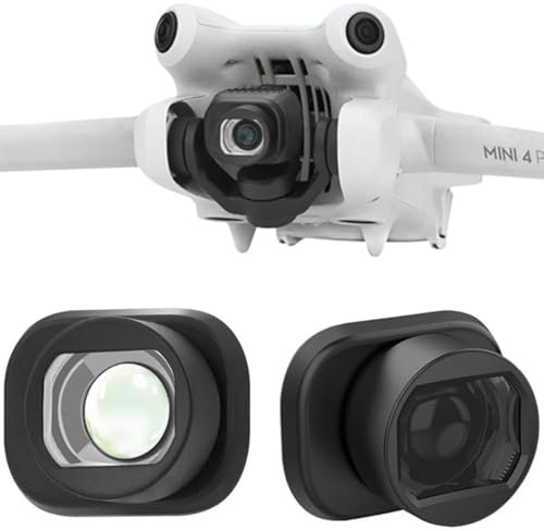 Coyktonty Mini 4 Pro Wide-Angle Lens for DJI Mini 4 Pro,Expands Shooting Range by 25%,0.75 X Wide-Angle 110° Shooting Range