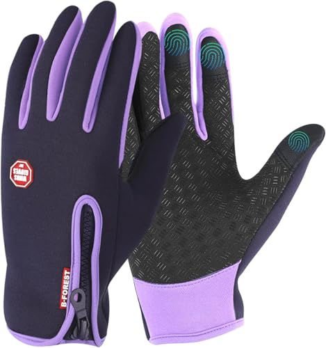 Winter Thermal Gloves For Cycling Riding Driving Golf Netball Touchscreen Waterproof Windproof Anti-Slip Soft Warm Handwear For Men Women Ladies Glove For Outdoor Work Running Fishing Climbing Walking