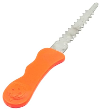 LIFKOME Cuchillo Para Tallar Calabazas De Acero Inoxidable Herramienta De Esculpir Calabaza Para Decoración De Halloween Tallado De