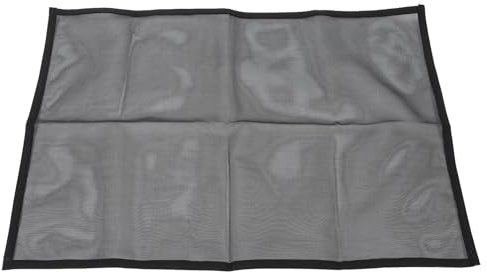 NUOBESTY Fireplace Mesh Screen Guard Xin Hearth Sparks Barrier Protective Mesh Panel Safety Fence for Pet Prevention Easy Install Versatile Fireplace Accessory