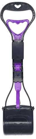 NOENNULL Pelle à Crottes de Chien avec Long Manche, Pelle à Crottes de Chien, Outil Portable Multifonctionnel pour Collecter Les de, à Ergonomique, Accessoires pour Chiens