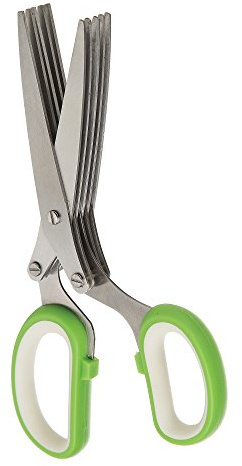 PrepSolutions Herb Shears - Stainless Steel Blades for Quick & Easy Herb Cutting, Comfort Grip Handles