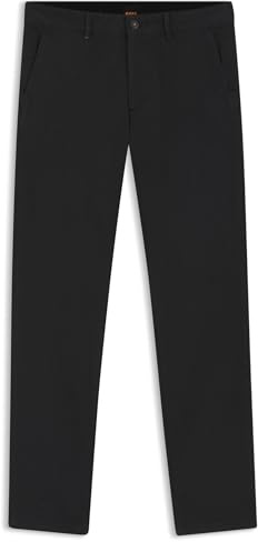 BOSS Mens Chino Slim Slim-fit Chinos in Stretch-Cotton Satin