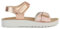 Geox Damen J Costarei Gi Sandal, Rose Gold, 38 EU