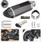 MOCOERL Universal-Auspuff-Schalldämpfer zum Aufstecken, 38–51 mm, für Roller, Motorrad, ATV, AP390
