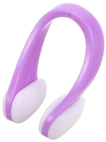 Supvox Schwimm Nasenklammer Silikon rutschfeste und wasserdichte Nasenclips für Erwachsene für Schwimmen Tauchen und Andere Wassersportarten Traumhaftes Praktischer Aufbewahrungsbox