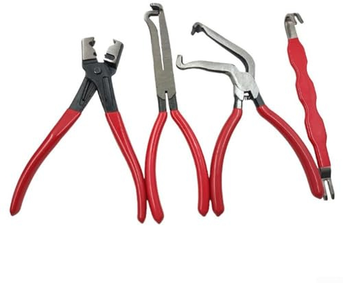 Alicates de desconexión eléctrica para uso en instalación eléctrica, mandíbulas ajustables para compatibilidad con varias formas de conector (4 piezas)