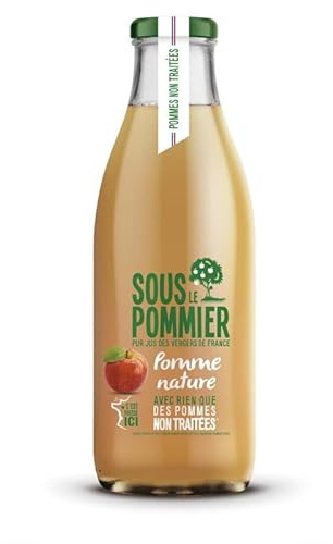 SOUS LE POMMIER - Jus De Pomme Nature 1L - le Lot De 4