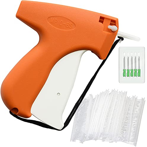 1 606 delar klädmärkningspistolkit för klädetikett, prislapp, fästpistol med 6 stålnålar och 1 600 2,54 cm hullingfästen för fina etikettapplikationer