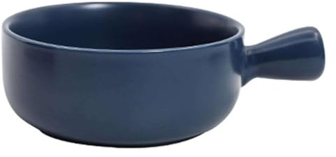 Lasagneskål Stor djup, keramisk enfärgad gryta, lasagneform med handtag, pastaform for ugn, non-stick porslinsbakform, mikrovågssäker(Blue)