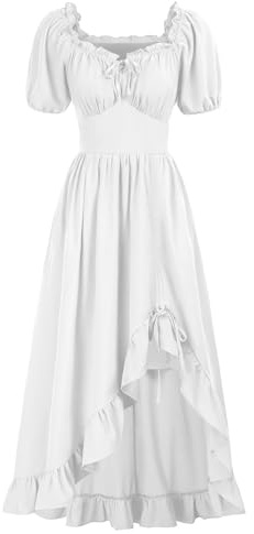 GOLDSTITCH Women's Victorian Dress Renaissance Medieval Corset Costume for Women
