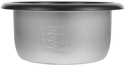 ASAKKURA Rice Cooker Inner Pot Replacement Non Stick Cooking Container for Household Use Design with Scale for Soup Cakes and More Kitchen Essential