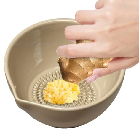 DAWCBVJQ Cuenco Rallador - Triturador Eficiente y Fácil de Usar con 5 Orificios | Plato Rallador para Ensaladas y Cocina - para Pasta Chocolate Jengibre Limón Y Queso