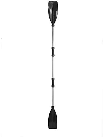 Estink Aluminium Doppelpaddel, Abnehmbares Leichtes Kajakpaddel, Kanupaddel, Boat Oars Paddel, Paddel für Kajak, Kanu, Boot, Ruder, 126CM