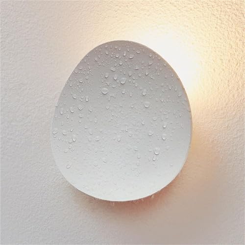 Aplique de Pared Moderno para Exterior/Interior, Resistente al Agua IP65, 7 W, 3000 K, lámpara cálida para jardín, balcón o diversas estancias.