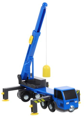 PartyKindom Kranwagen Spielzeug Mit Teleskopkran Und Inertialfunktion Kunststoff LKW Spielzeug FüR Kinder Technisches Baufahrzeug Zum Spielen Und FöRdern Von Motorik