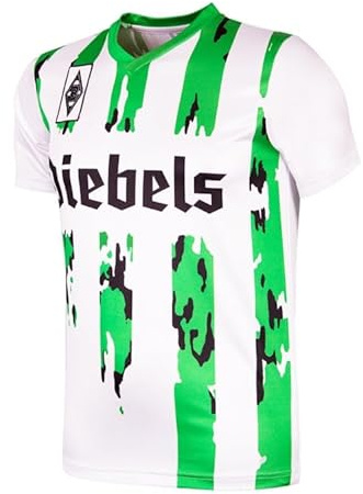COPA Football - Retro Fußballtrikot Herren -Borussia Monchengladbach 1994/95-100% recyceltes Polyester - Größe M