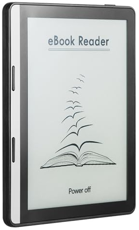 Fockety Lettore di ebook, ereader touchscreen da 5,76 pollici con batteria a lunga durata supporta oltre 15 formati di documento, lettore di libri elettronici sottile per la lettura (2G+32G)