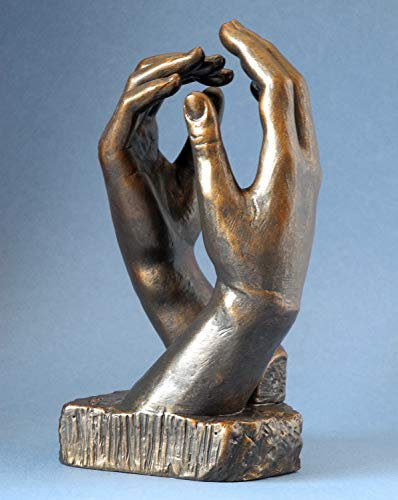 Rodin Sculpture - Le Cathédrale - La Cathédrale/Mains - H17cm, d'après Une œuvre 26
