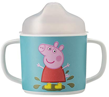Petit Jour Paris - PI904K - Tasse deux anses Peppa Pig - Antidérapante!