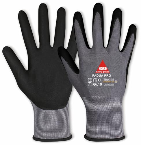 Hase Monteringshandskar Padua Pro storlek 8, polyester