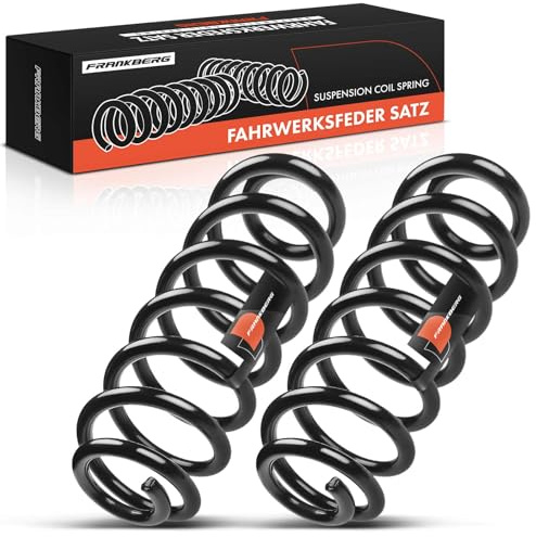 Frankberg 2x Muelles de chasis Muelles de suspensión Compatible con T.i.g.u.a.n 5N P.a.s.s.a.t 362 P.a.s.s.a.t 3C2 P.a.s.s.a.t A32 A33 Replace# RA7111