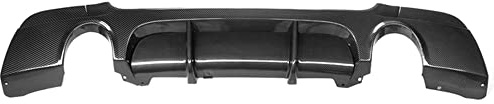 Alerón Trasero, E92 E93, Difusor De Parachoques Trasero, Kit De Carrocería De Alerón Para BMW E92 E93 325I M Sport 2007-2013, Cubierta Protectora De Parachoques Trasero Embellecedora,Carbon fiber look