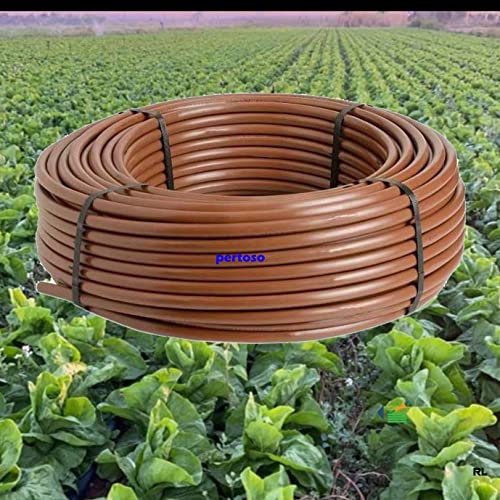100 mt Rotolo Tubo Ala gocciolante autocompensante marrone da 16/30 cm GIARDINO