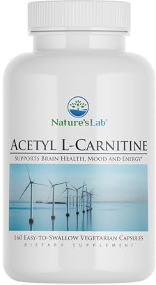 Nature's Lab Acetyl L-Carnitine 2,000mg - 160 Capsules