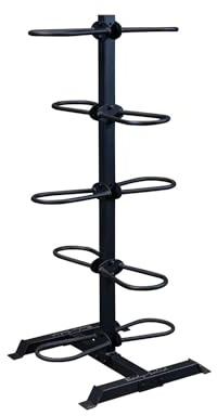 Body-Solid Vertical Stand for Medicine Ball, Wall Ball, Exercise Ball, Slam Balls, Dual Grip Medicine Balls, Sand Balls, 10 Balls Rack Capacity with Diameter Up to 16 inches