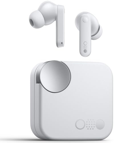 CMF by Nothing Buds - Auriculares inalámbricos, 42 dB ANC, Modo Transparencia, Tecnología Ultra Bass 2.0,Audio HD de Dirac,Resistencia Polvo y Agua IP54 y conexión de Doble Dispositivo - Gris Claro
