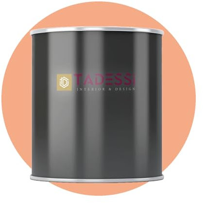 TADESSI Wall Select Wandfarbe Orange - Melone - abwaschbare Innenfarbe matt - Dispersionsfarbe - Geruchsarm und Lösemittelfrei - 2.5 Liter Gebinde