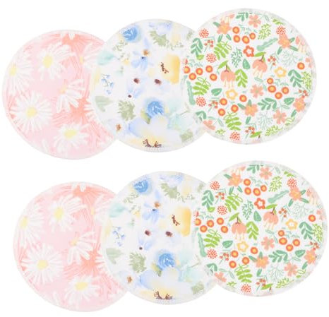 JOINPAYA 6stücke Waschbare Stilleinlagen Aus Atmungsaktivem Bambusfaser Für Stillende Mütter Wiederverwendbare Effektive Schutzpads Gegen Milchleckagen Komfortabel Und Praktisch