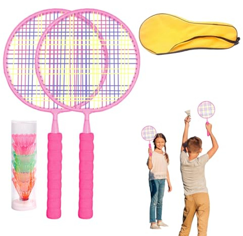 Set badminton per bambini | Set badminton per asilo - Attrezzatura portatile multiuso per attività all'aperto, allenamento e ricreazione scolastica