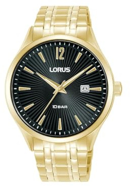 Lorus Herren Uhr Quarz mit Edelstahlgehäuse