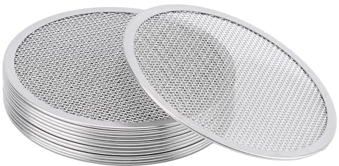 12 Pack Sprouting Lids for Mason Jars, 304 Stainless Steel Screen Filter Strainer Lid for 86mm Wide Mouth Mason Jar, Bean Sprout Sieve Lids for Home Use Alfalfa, Broccoli, Lentils