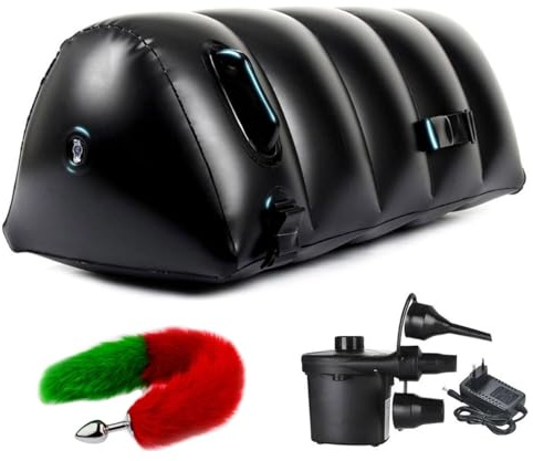 ZJZFL Sofá Inflable Material de Flocado de PVC,A-Electric