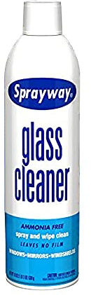Sprayway Ammonia-Free Glass Cleaner, Foaming Action - Streakless Shine, 15 Ounce (Pack of 1)