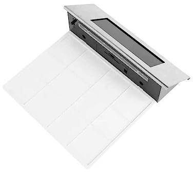 Allayu Lampada Solare per Numero civico Elegante anticorrosivo 6500k IP65 Lampada per di Ricambio Staccabile Impermeabile con Viti
