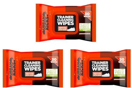 Avilia Set 3 Salviette Pulizia Scarpe 30 Pezzi - Salviette Umidificate Biodegradabili Senza Plastica, Rimuovono Sporco, Polvere e Graffi - Salviette Scarpe Ideali per Tutte le Scarpe