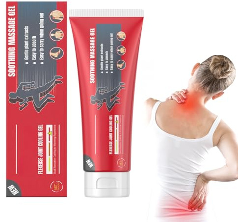 Joint Relief Gel - Muscle Relief Cream for Daily Use, Fast-Absorbing Relief Gel for Knees, Elbows & Wrists (100g)