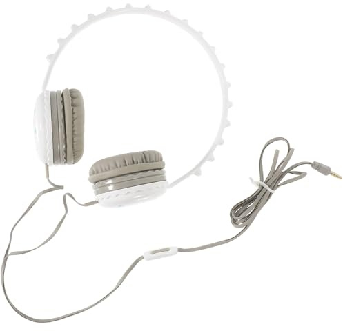 SEWACC Casque Audio Circum-Aural Filaire pour Garçon et Filles, Écouteurs Mignons Arceau Réglable, Câble 118 CM, Construction ABS Solide, pour Étudiants