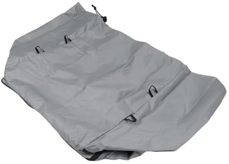 Topiky Hot Tub Heater Pump Cover, 420D Silver Oxford Duk, Vatten- och Dammbeständigt Uppblåsbart Spa Värmepump Lock med Remmar för, Bestway Uppblåsbara Hot Tubs, (Grå)