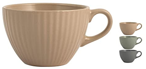 H&H Set 6 Tazze Countryside Jumbo Stoneware Cc 355