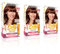 Garnier Belle Color Red Hair Dye Permanent, Natural looking Hair Colour, up to 100% grey coverage - 5.5 Natural Light Auburn Pack of 3