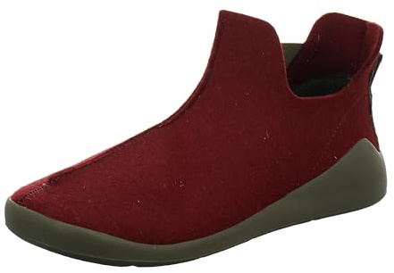 THINK! Damen DUENE Home nachhaltige Wollfilz Hausschuhe, 5000 Chianti/Kombi, 38 EU